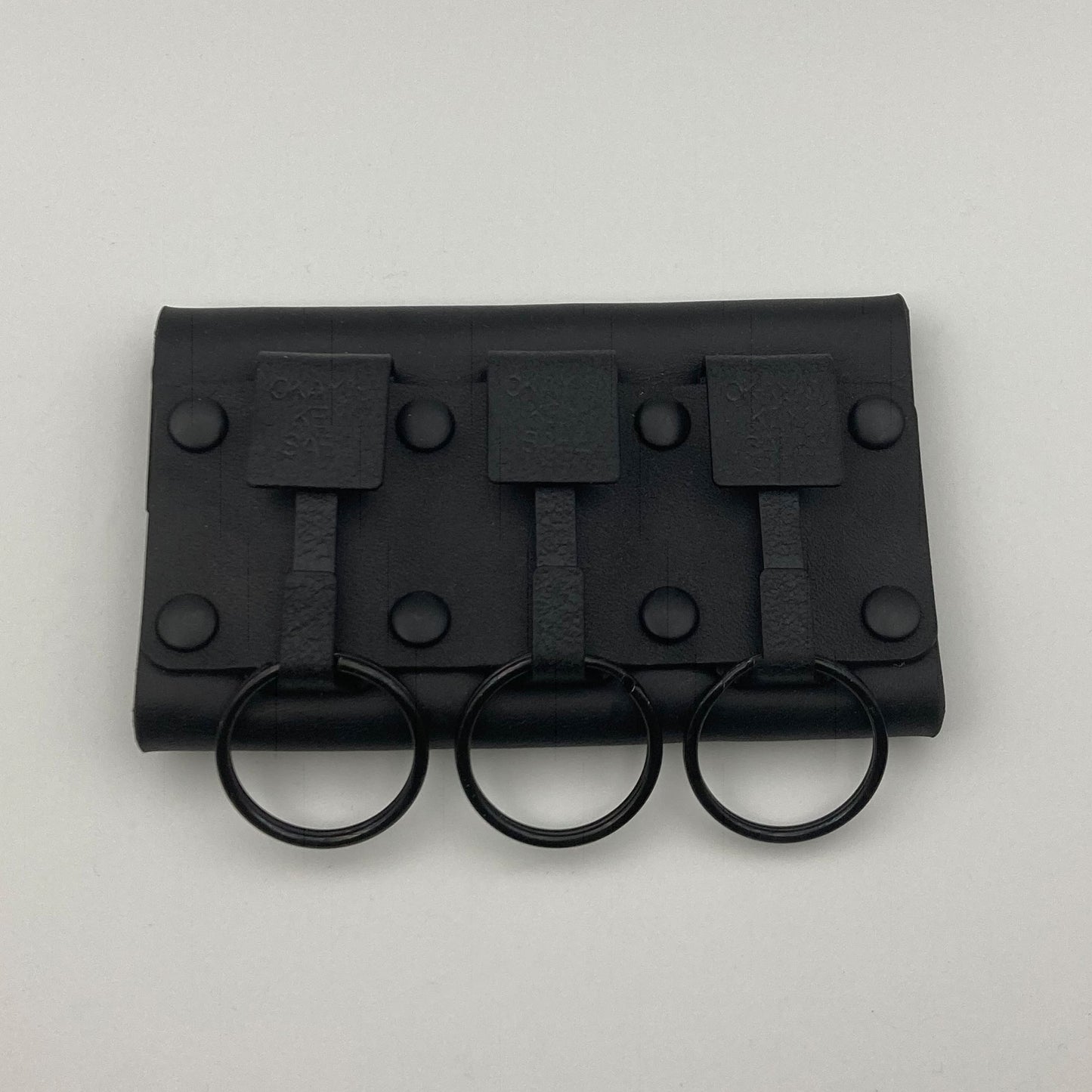 Okays Ultimate Key Keyper Black Triple Key Safe Belt Key Holder