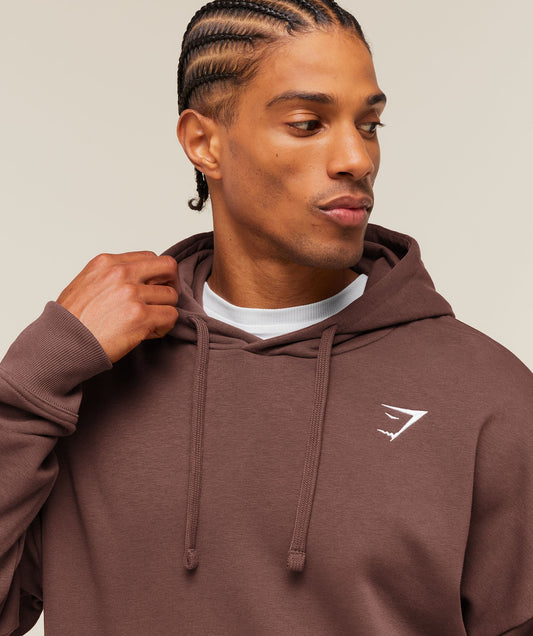 Crest Oversized Hoodie