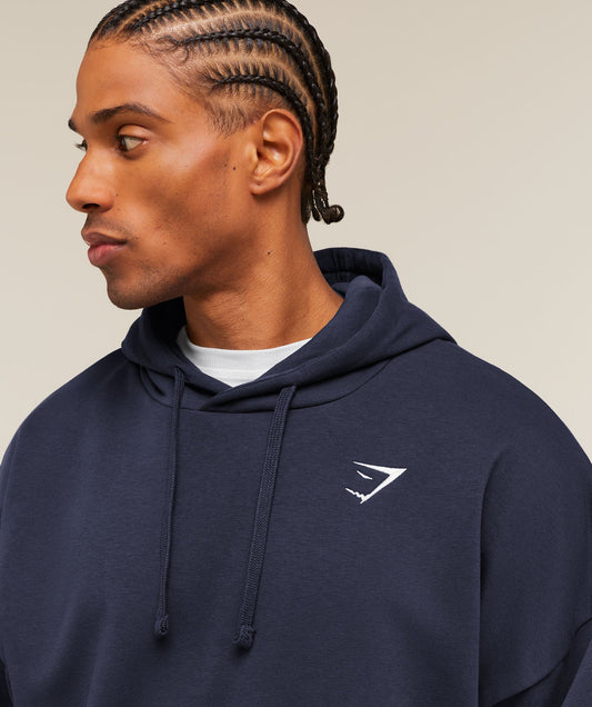 Crest Oversized Hoodie