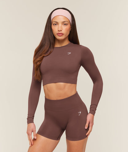 Everyday Seamless Long Sleeve Crop Top