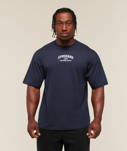 Faded Collegiate Graphic T-Shirt