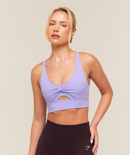 Twist Front Sports Bra