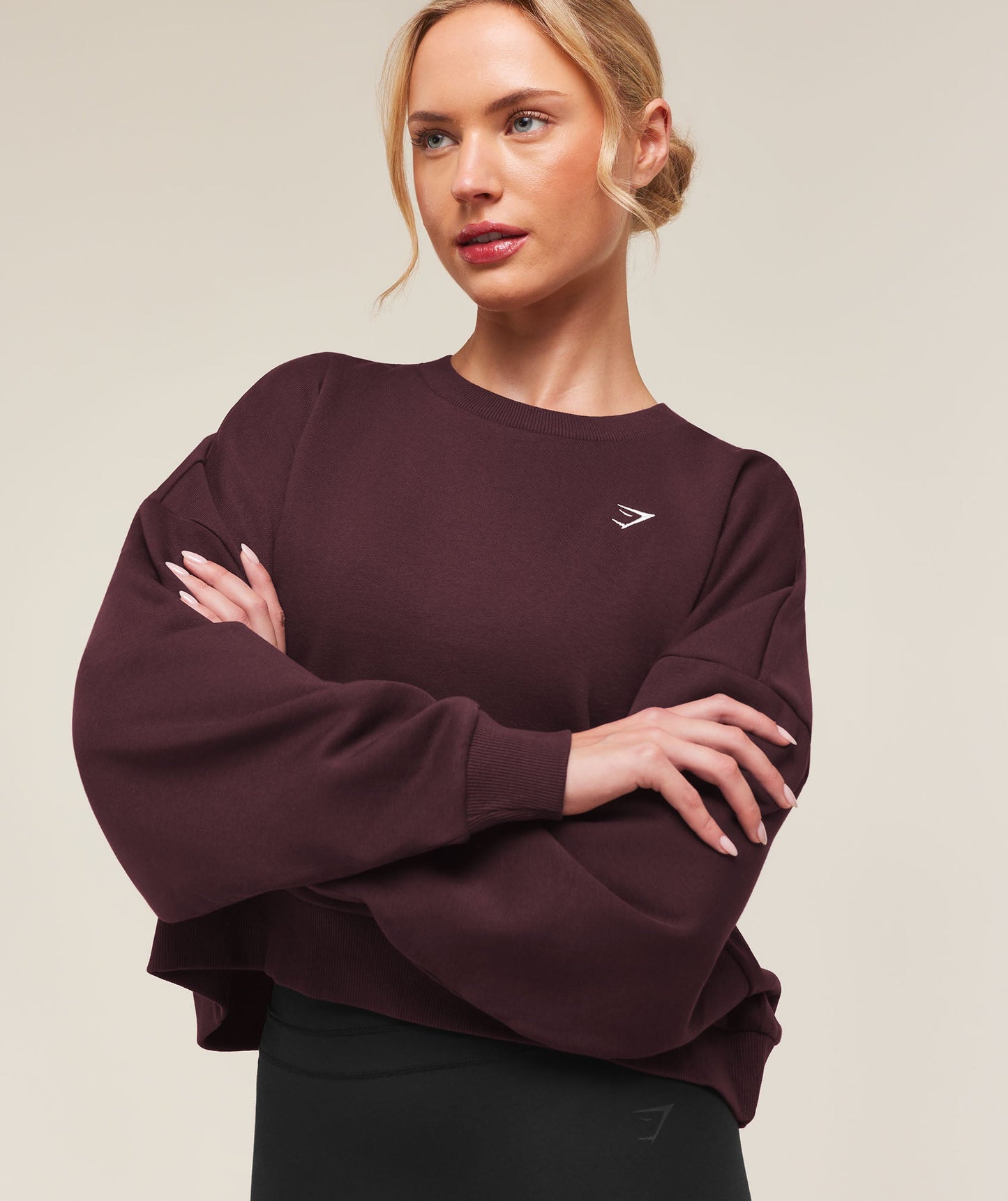 Training Oversized Boxy Sweatshirt