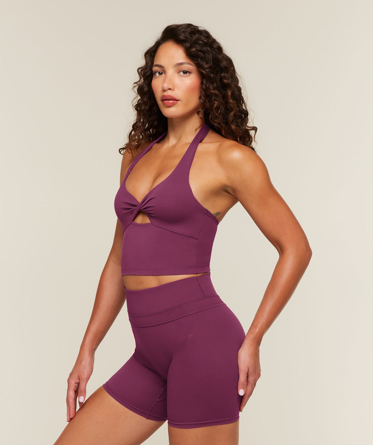 Whitney Twist Front Shelf Tank