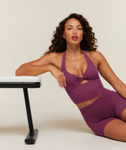 Whitney Twist Front Shelf Tank
