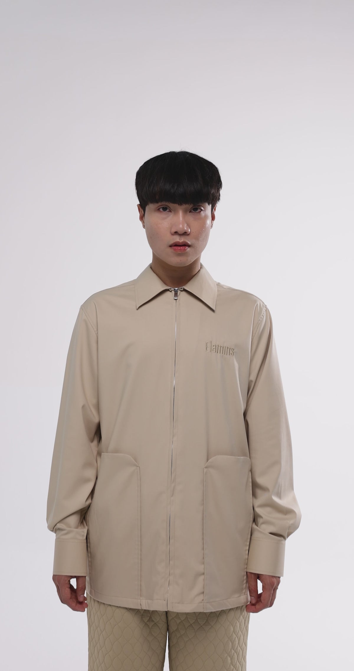 Zip up shirt
