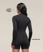Soft Sculpt Zip Up Jacket