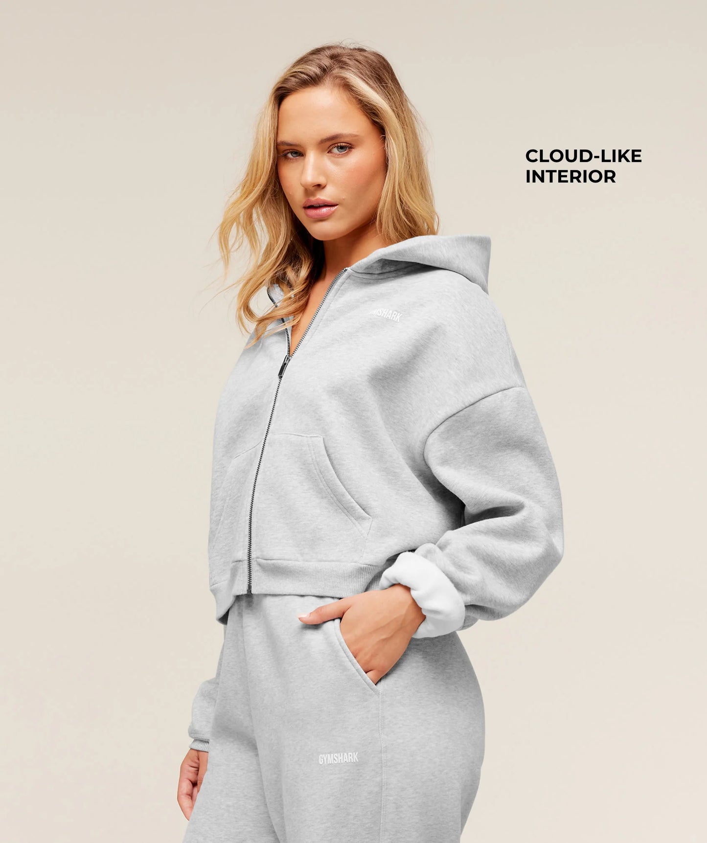 Cosy Luxe Zip Through Hoodie