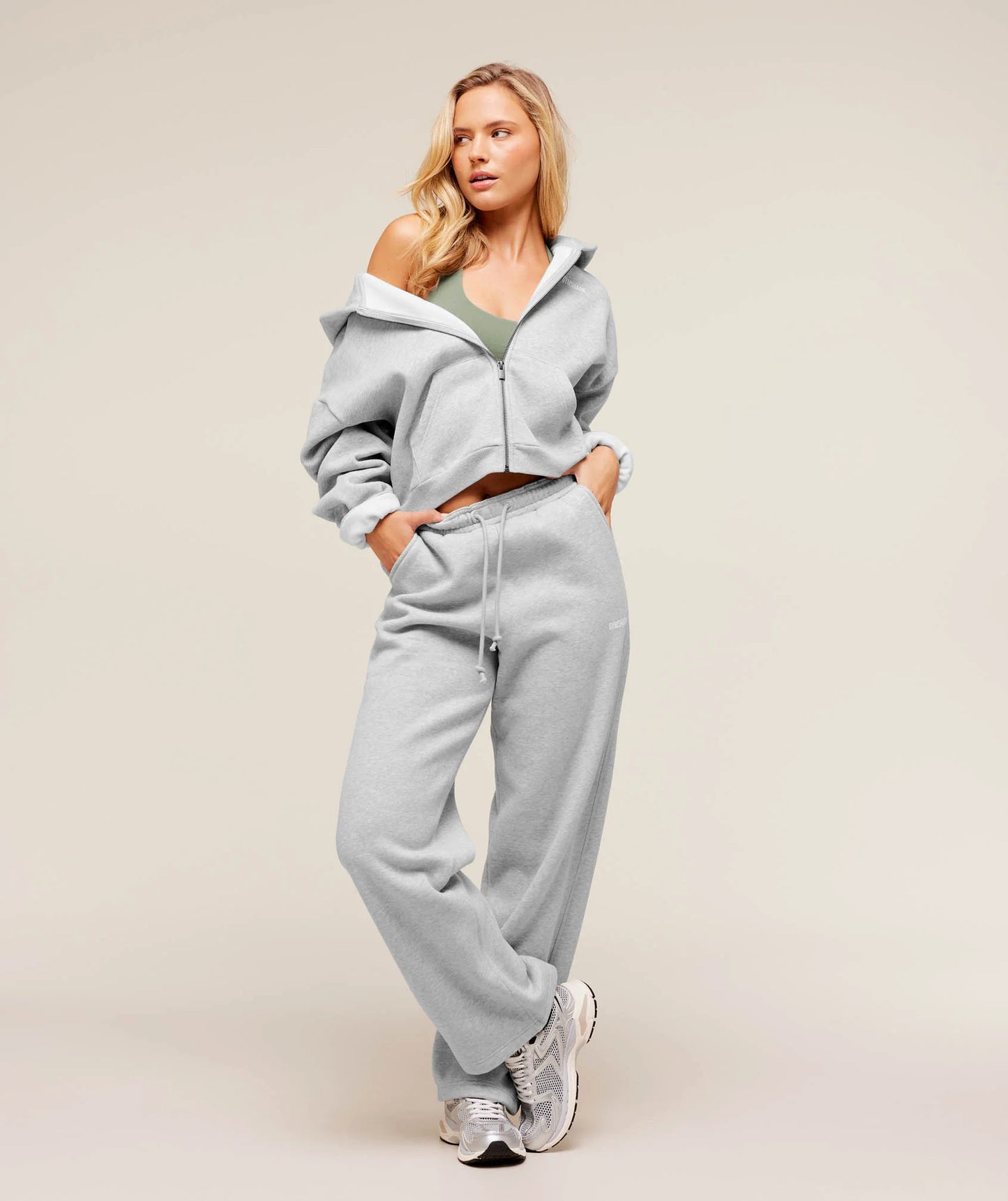 Cosy Luxe Zip Through Hoodie