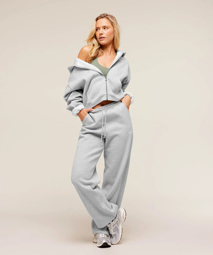 Cosy Luxe Zip Through Hoodie