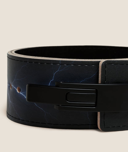 Lightning Graphic Lever Belt