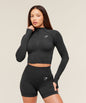 Vital Seamless Midi Zip 2.0 Pullover