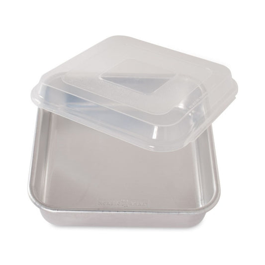 Square Cake Pan w/Lid - 9"